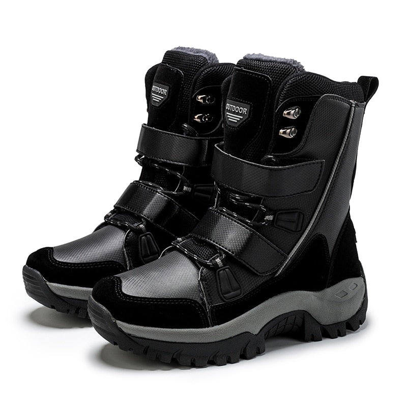 Women's Thermo Winter Boots for Cold Weather Walking and Everyday Warmth - Black