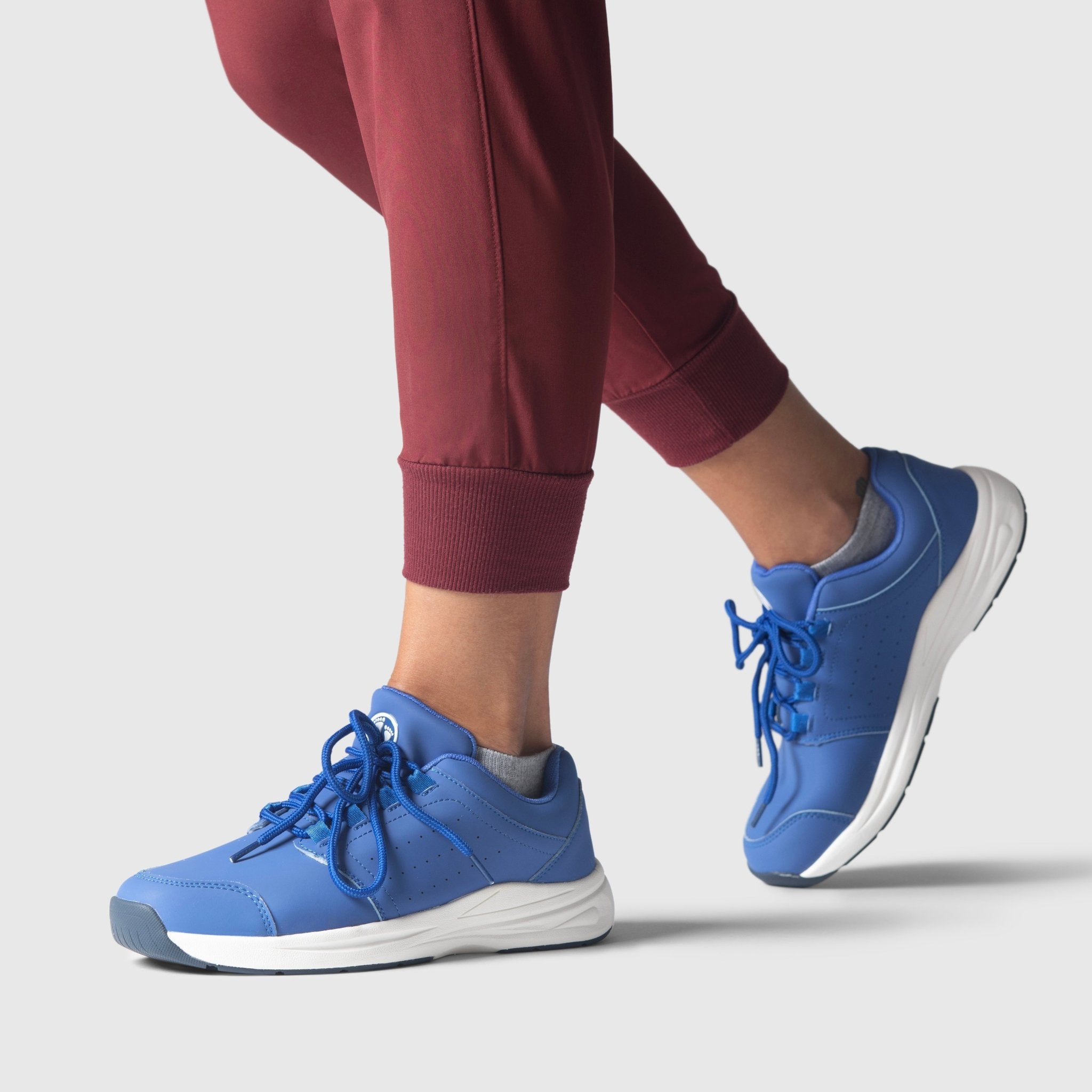 Women's Stride Cushion Walking Shoes for Everyday Comfort and Arch Support - Blue