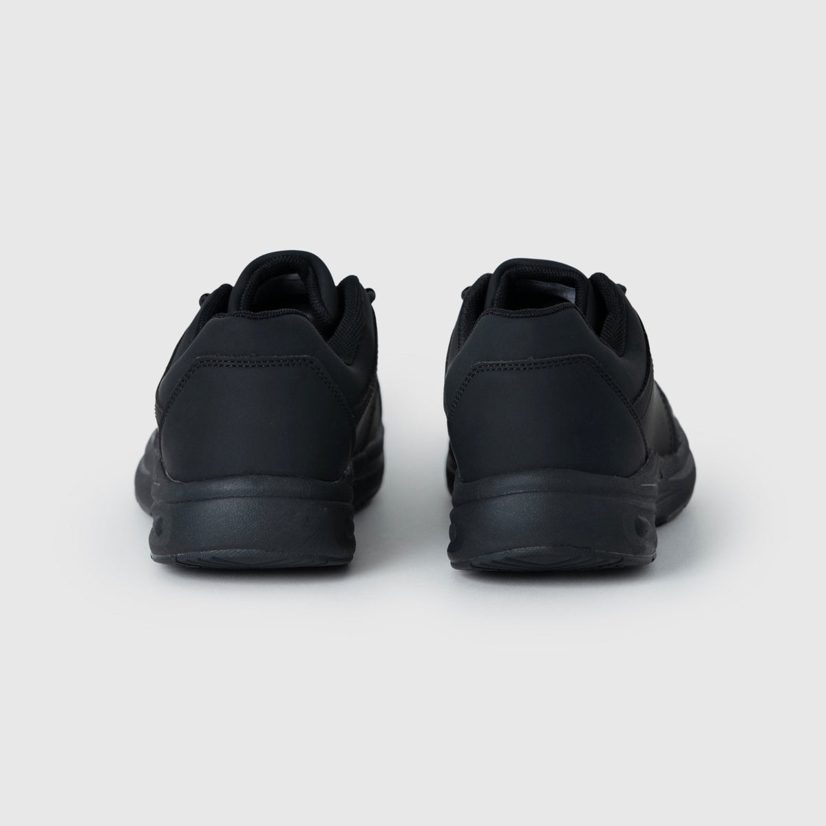 Women's Stride Cushion Walking Shoes for Everyday Comfort and Arch Support - Midnight Black