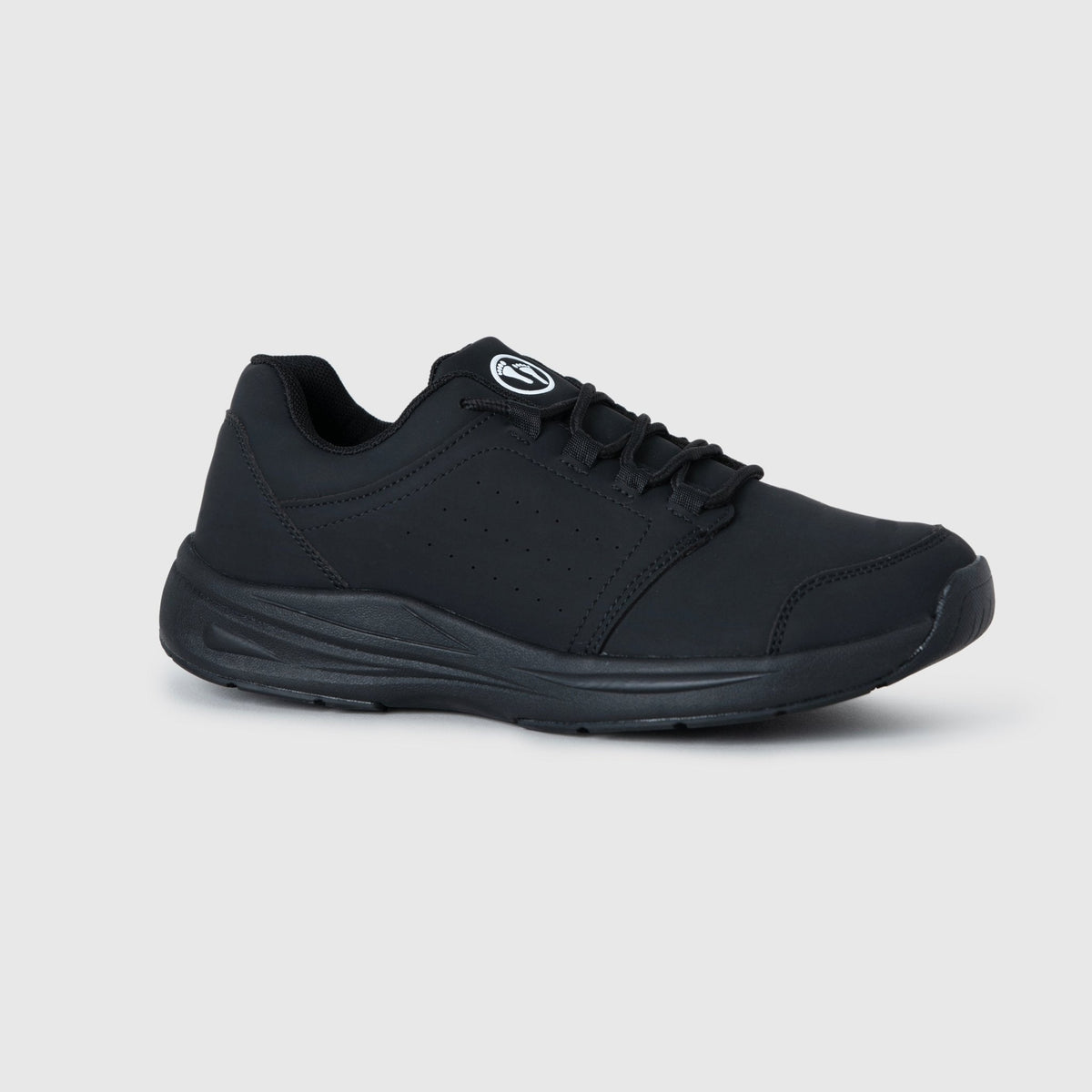Women's Stride Cushion Walking Shoes for Everyday Comfort and Arch Support - Midnight Black