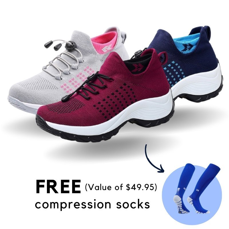 Women's Daily Ortho Shoe Bundle for Walking, Work and Everyday Comfort